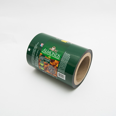 0,63 uncji Almond Food Packaging Film Wrap Plastikowa rolka folii Logo z nadrukiem