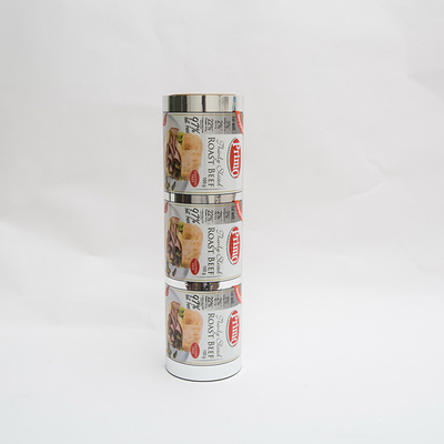 Szerokość 422 mm Drukowana folia pokrywająca Easy Peel Do uszczelnienia tacki APET / PE do folii termoformowanej APET / PE