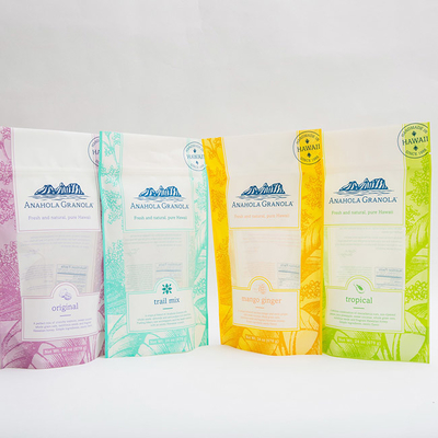24OZ Anahola Granola Niestandardowe plastikowe torby do pakowania żywności w plastikowym opakowaniu na żywność