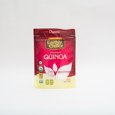 12OZ Quinoa Stand Up Pouch Druk wklęsły Małe opakowanie z tworzywa sztucznego