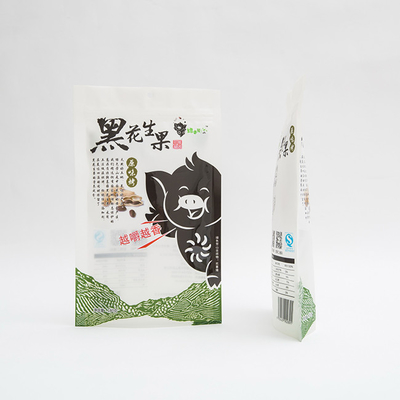 180g pieczonych orzechów ziemnych Stand Up Pouch Fruit Niestandardowe plastikowe torby na żywność 102 mikrony