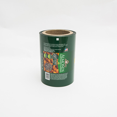 0,63 uncji Almond Food Packaging Film Wrap Plastikowa rolka folii Logo z nadrukiem