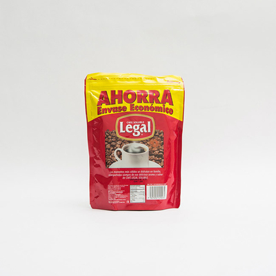 175g Torby do pakowania kawy Zipper Niestandardowe drukowane woreczki stojące na ziarna kawy