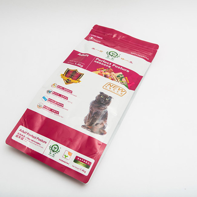 1,4 kg plastikowa torba z nadrukiem bocznym K Seal Dolne torby na karmę dla kotów Nadające się do recyklingu
