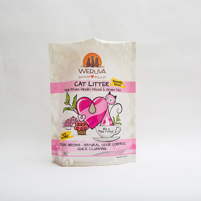 6,7lb Cat Stand Up Pouch bez zamka błyskawicznego Bez otworu do zawieszania, zamykane torby na przysmaki dla psów